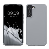 Husa Kwmobile pentru Samsung Galaxy S22 Plus, Gri, Silicon, KWM000014GW069C, Carcasa