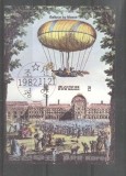 Korea 1982 Zeppelins, imperf. sheet, used T.272