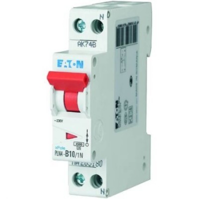 Siguranta Automata Eaton PLN4 C10/1N-DE 1pol+N 10A foto