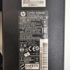 Incarcator laptop priza/auto HP 100W 19.5V 4.62A Combo Adapter foto