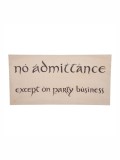 Weta Workshop The Hobbit No Admittance Sign Poster