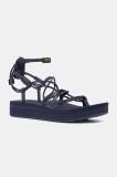 Teva sandale Midform Infinity culoarea bleumarin, cu platforma, 1127890