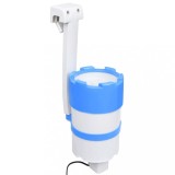 vidaXL Skimmer de piscină suspendat și pompă cu adaptor 16 cm plastic 92298