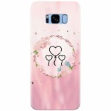Husa silicon pentru Samsung S8, Heart Baloons
