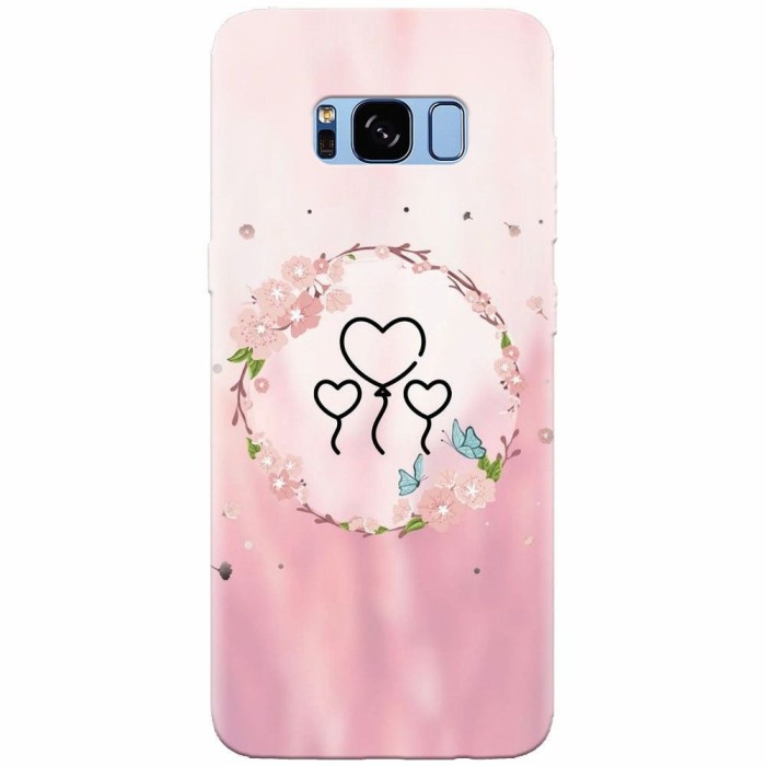 Husa silicon pentru Samsung S8 Plus, Heart Baloons