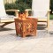 Plăci cu tablouri 4 pcs Argintiu 80 x 40 cm Aluminiu