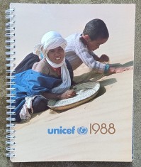 Calendar Unicef 1988 de colecție