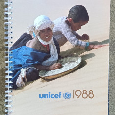 Calendar Unicef 1988 de colecție