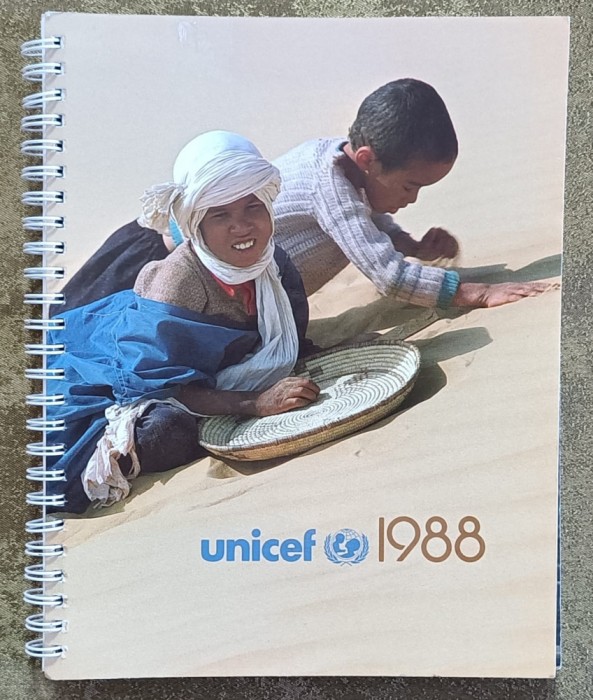 Calendar Unicef 1988 de colecție
