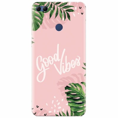 Husa silicon pentru Huawei Y9 2018, Good Vibes foto
