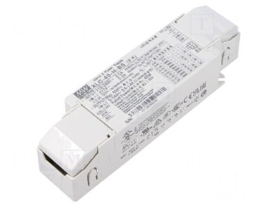 Alimentator cu LED 40W 9&amp;divide;54VDC 600mA&amp;divide;1,4A 100&amp;divide;305VAC foto