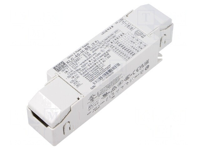 Alimentator cu LED 40W 9&divide;54VDC 600mA&divide;1,4A 100&divide;305VAC