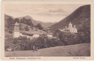 CP SIBIU Hermannstadt Turnu Rosu Partea Romaneasca Kloster Turnul ND(1917) foto