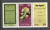 D.D.R.1968 150 ani nastere K.Marx:filozof-streif SD.234, Nestampilat