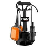 Pompa submersibila pentru apa murdara 900W din inox, NEO TOOLS