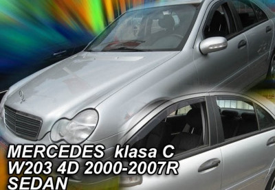 Paravant MERCEDES C classe W203 Sedan(limuzina) an fabr. 2000-2007 (marca HEKO) Set fata si spate &amp;ndash; 4 buc. by ManiaMall foto