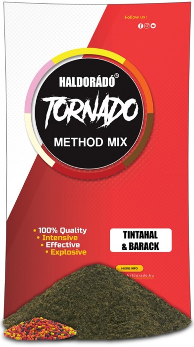 Haldorado - Nada TORNADO Method Mix - Piersica Squid 500g