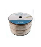 Cablu difuzor transparent CCA 2x2.5 mm Well LSP-CCA2.50TT-100-WL