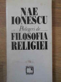 PRELEGERI DE FILOSOFIA RELIGIEI-NAE IONESCU