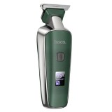 Cumpara ieftin Aparat de tuns Hair Clipper Portabil Hoco HP23 600mAh Display LED - Verde