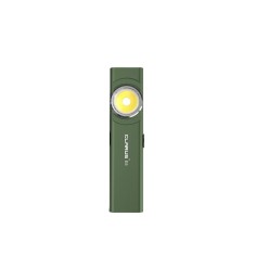 Lanterna EDC Klarus E5, 600 lm, baza magnetica, clips, incarcare USB-C, EDC, dublu LED pentru apropiere si distanta, verde