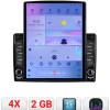 Navigatie universala 2din-2 ecran tip TESLA 9.7&quot; cu Android Radio Bluetooth Internet GPS WIFI 2+32 DSP Quad C CarStore Technology