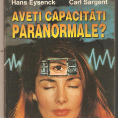 Aveti capacitati paranormale ?-Hans Eysenck