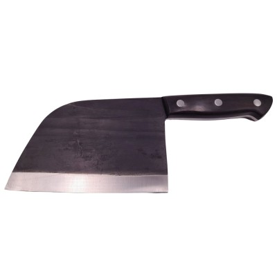 Cutit tip satar DEPOX&amp;reg;, lucrat manual, Chef Choice, 29.5 cm, otel inoxidabil, 480 g, negru foto