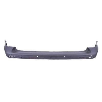 Bara spate Vw Transporter (T5), 05.2012-05.2013, parte montare gri deschis, cu gauri pentru senzori de parcare, 95699612J, Aftermarket foto