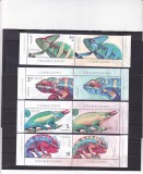 ROMANIA 2020 - CAMELEONI, MNH - LP 2302,SERIE CU VINIETA., Fauna, Nestampilat