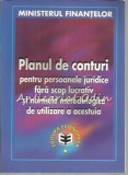 Planul de Conturi Persoane Juridice Fara Scop Lucrativ - Editura Economica, 1999, 271 pagini, Bucuresti