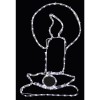 Lumanare Decorativa LED Erste, 68x430 cm, Alb, 7W, IP44, Exterior, X-27512