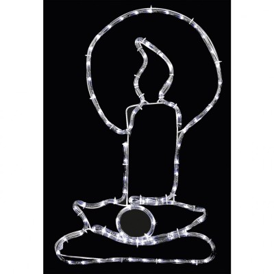 Decoratiune LED Lumanare 68x430CM IP44 foto