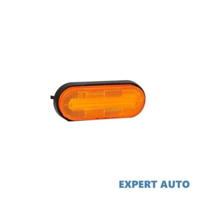 Lampa gabarit 124x51 led galbena 12-36v fristom cod: ft-070z Alta marca Alt model #7 foto