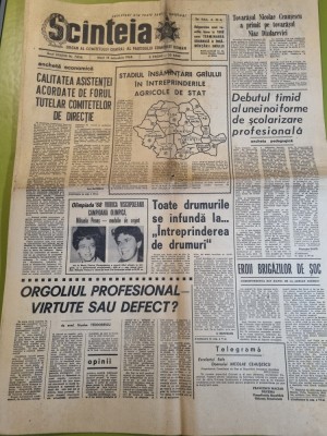 scanteia 15 octombrie 1968-mihaela penes medalie de argint la olimpiada foto