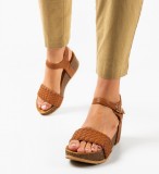Cumpara ieftin Platforme dama Fry Camel