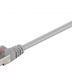 Cablu retea PiMF CAT6e SFTP 0.25m 2x RJ45 cupru ecranat gri Goobay