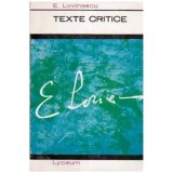 Eugen Lovinescu - Texte critice - 109850