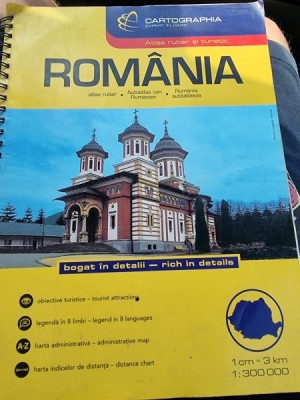 Romania - Atlas Rutier foto