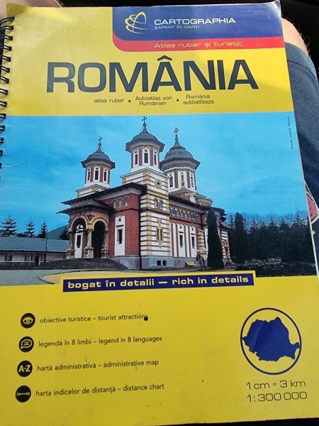 Romania - Atlas Rutier