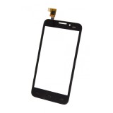Touchscreen Alcatel OneTouch Fierce OT-7024 Negru, Display Telefon, Geam Sticla