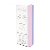 Set 2 pixuri - Color Block - Lilac + Cornflower | DesignWorks Ink