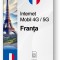 eSIM Internet Franța, valabil 7 zile, trafic Nelimitat