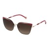 Ochelari de Soare Damă Carolina Herrera SHE147-640H33 &Oslash; 64 mm, Plastic, Bej