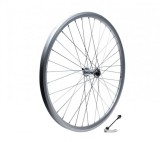 Roata fata dubla bicicleta 26, quick release, Kolo, culoare argintie Cod:AWR2622
