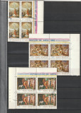 REPRODUCERI DE ARTA II ( LP 683 ) 1968 OBLITERATA BLOC DE 4
