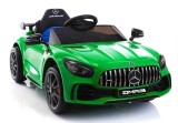 Masina electrica Mercedes GTR, verde, Lean 3868