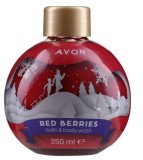 Avon Red Berries Bath &amp; Body Wash - Spumant de baie 250 ml