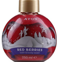 Avon Red Berries Bath & Body Wash - Spumant de baie 250 ml