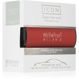 Millefiori Icon Vanilla &amp; Wood parfum pentru masina 1 buc